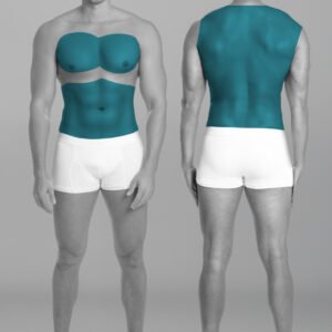 Espalda Completa + Pectorales + Abdomen Completo
